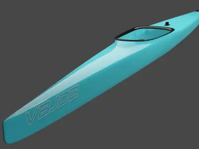 Sprint kayak - Vajda 3D model