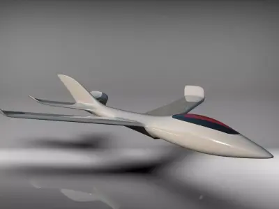 Mini Plane  3D model