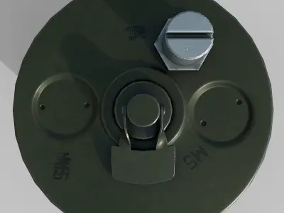 Mine OZM-72 Low-poly 3D model