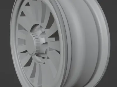 17 inch Tire  Free 3D model