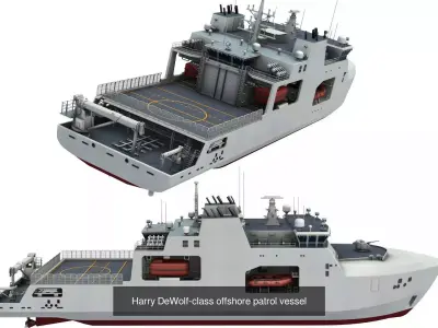 Warships 3D Model Pack