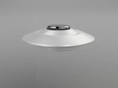 UFO - Sci Fi Flying Saucer Lowpoly Low-poly 3D model