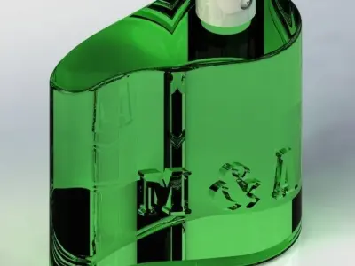 Perfume bottle Free 3D model purchase