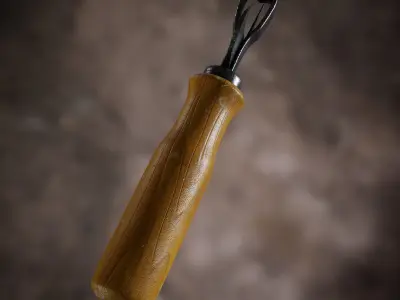 USSR ARMY POCKET CAN OPENER Low-poly 3D model