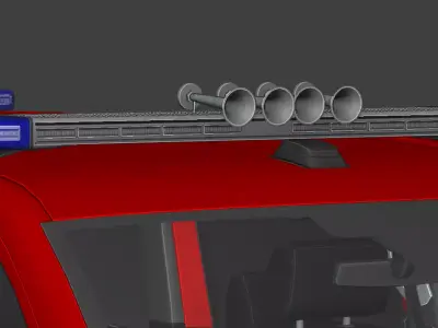 VW T6 1 L1H1 Crew Transport Vehicle 3D model