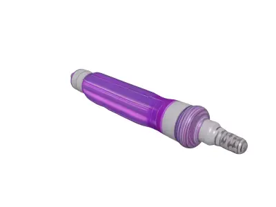 Futuristic Reactor Core Component 3D model
