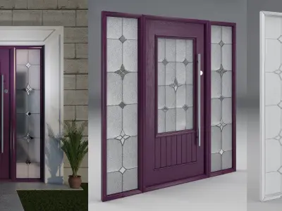 Palladio Doors Collection part 1 Free 3D model