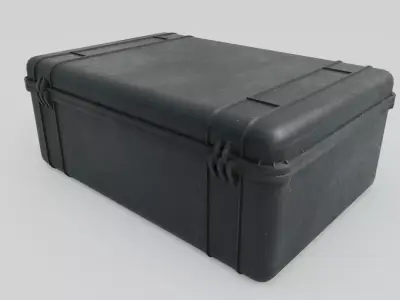 Hard Shell Equipment Case V1 Low-poly 3D model
