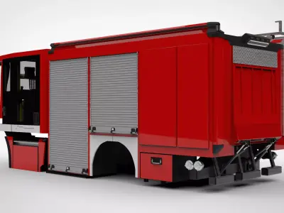 Schlingmann VARUS Castra with Teamcab 3D model