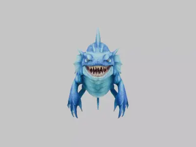 Aqua Terror 3D Model Low-poly 3D model