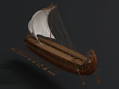 Sailboat 3D model order
