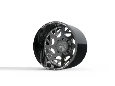 REAR SPECIALITY FORGED D008 WHEEL 3D MODEL 3D model