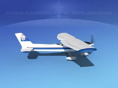 Cessna 152 Commuter V08 3D model