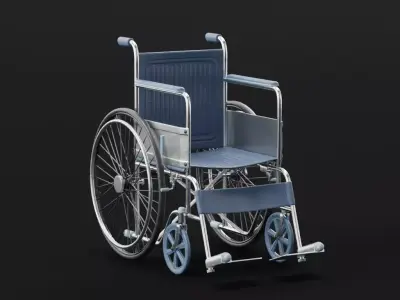 Wheelchair Free 3D model