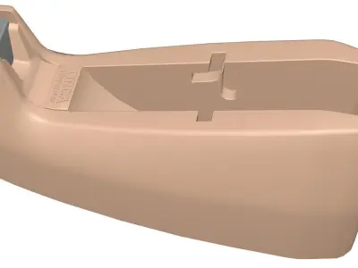 Tape Dispenser 3D model get