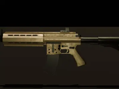 AssaultRifle 3D model