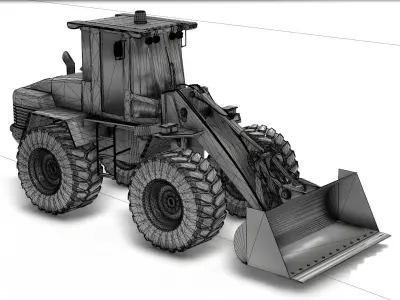 Vehicle - heavy equipment 04 3D model