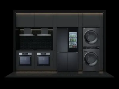 LG Kitchen showcase 3D model