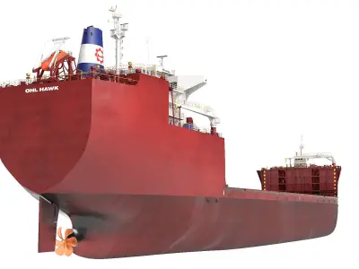 Heavy Load Carrier MV Hawk 3D model