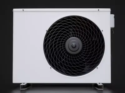 Realistic AC Unit 3D Low-poly 3D model