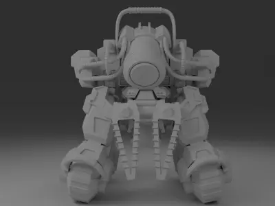 robot automata 3D model