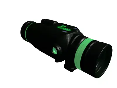 Futuristic Night Vision Monocular Scope 3D model
