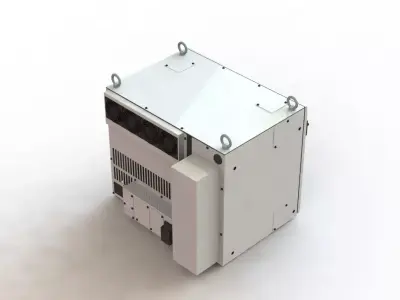 Controlador Yaskawa YRC1000 CE 1 Master Controller 3D model