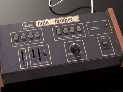 ARP Little Brother Vintage Synthesizer 3D model