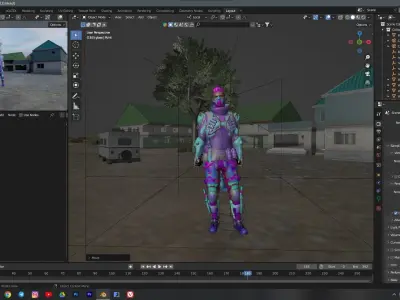 PUBG MOBILE CARLO 3D MODEL 3D model