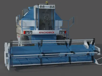 Yenisei 950 Combine 3D model