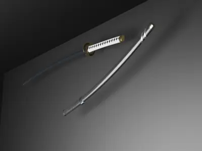 Katana  3D model purchase