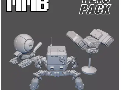 MMB Addon 3 Mech pets 3D print model