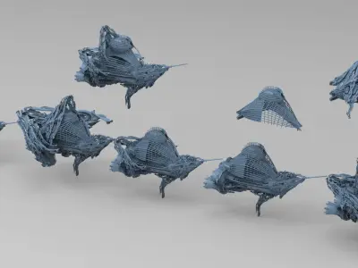 Sword Ocean Grand Ship city collection 2 3D model
