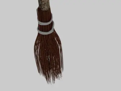 Broom Stick 3D model
