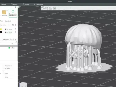 Custom3Dprint Minifigure Accessory - Minifigure Hair S2 - 106 3D print model