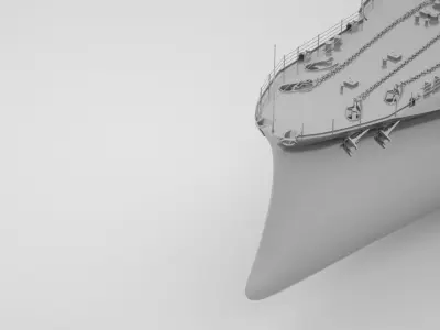 Pennsylvania Class Battleship - USS Arizona  3D model