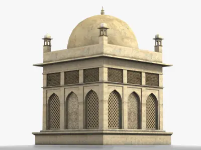 Arab x14 Low-poly 3D model