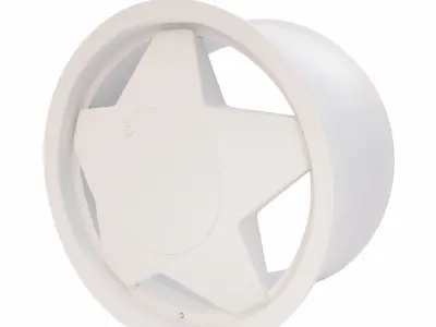 Car alloy wheel 3d model  3D model