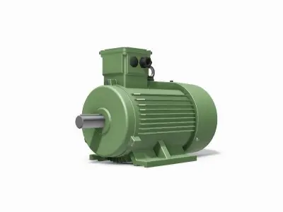132S B3 Top IEC electric motor - 3D CAD model 3D model