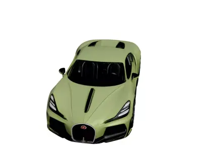 Bugatti Brouillard HQ 2026 Ultra Luxury Concept Hypercar 3D model