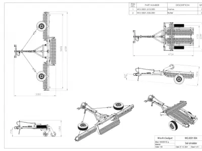 WG 0001 - roller 3D model