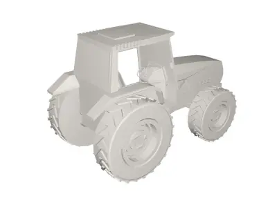 Tractor concept 3D model