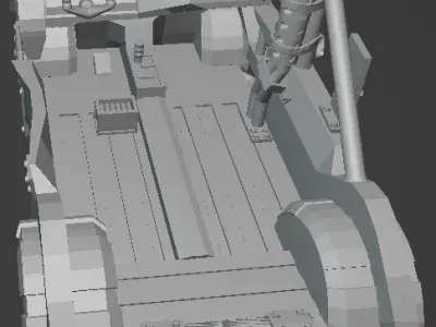 Ork kon truk v2 3D print model