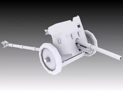 Pak 37 3D model
