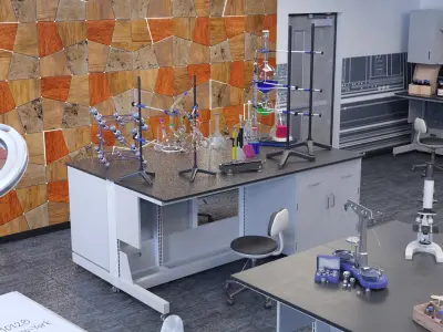 New Laboratory 3D model