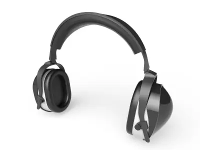 Safety Earmuffs 01 3D model