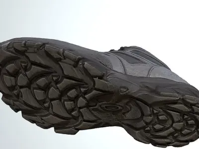 Oakley Sabot Mid Boot Photogrammetry Free 3D model