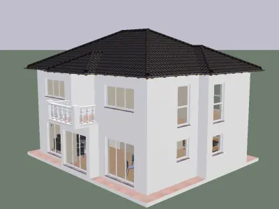 House 04 3D print model purchase