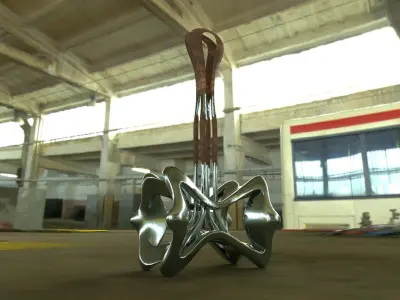 Hummer  Low-poly 3D model