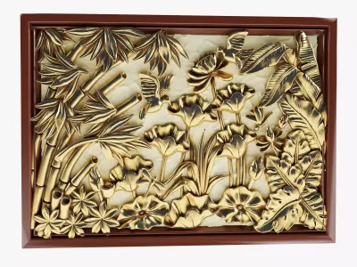 stereoscopic panel 3D model